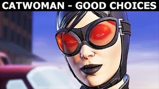 Catwoman Selina Kyle  Good Choices amp Best Outcome  BATMAN Telltale Season 2 The Enemy Within [upl. by Gilcrest]