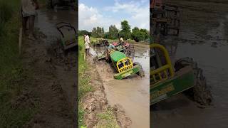 John Deere 4wd tractor stuck shorts trending tractor [upl. by Laekcim]