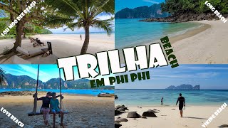 TAI 18 TRILHA BEACH CONHECENDO 4 PRAIAS EM PHIPHI NA TAILÂNDIA [upl. by Adeuga]