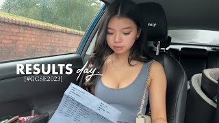 vlog GCSE results day 2023  I cried like crazy [upl. by Ailisec607]