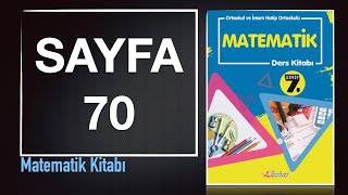 7 Sınıf Matematik Ders Kitabı BERKAY YAYIN Sayfa 70 Cevapları [upl. by Garling]