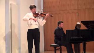 Bach EMajor Concert 2 mvt 2 by Julian Walder 14 [upl. by O'Brien]