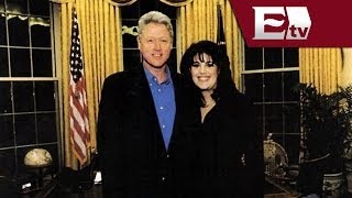 Relevan reacción de Hillary ante infidelidad de Bill con Monica Lewinsky Global Paola Barquet [upl. by Nyrhtak566]