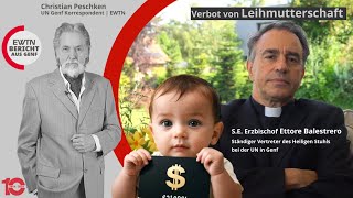 Bericht aus Genf  Verbot von Leihmutterschaft [upl. by Netti]