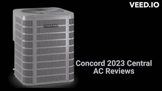 HvacRepairGuy 2023 Concord Brand Central AC Reviews [upl. by Alyos]