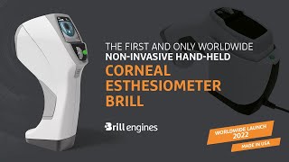 Corneal Esthesiometer Brill  First Portable NonInvasive handheld and Precise Aesthesiometer [upl. by Pain]