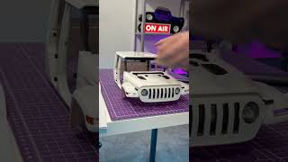 The most detailed RC body I’ve ever built jeepgladiator rccar buildingarccar [upl. by Merriott299]