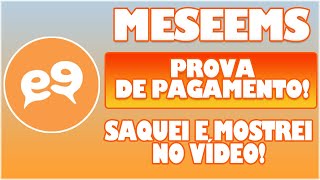 Meseems Prova de Pagamento Meseems Paga mesmo Saquei R2500 e Deu Certo [upl. by Harlow655]