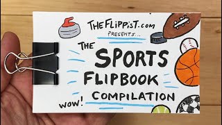 Sports Flipbook compilation drawn by The Flippist [upl. by Derril143]