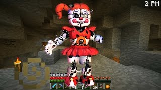 BABY O CORREDOR DO FIVE NIGHTS AT FREDDYS ATIVIDADE SOBRENATURAL MINECRAFT ORIGEM DE TUDO Ep 40 [upl. by Curren718]