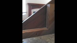 Mitering stair skirt boards part 2 [upl. by Inavoig825]