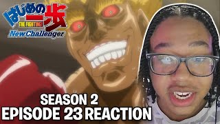 HAWKS BLOODLUST  Hajime No Ippo Season 2 Episode 23 Reaction [upl. by Ligriv47]