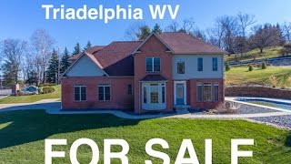 43 Pembroke Drive Triadelphia WV  HD Video Tour Broadwater Properties [upl. by Siddra704]