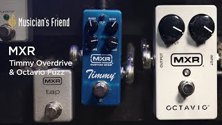 MXR Timmy Overdrive amp Octavio Fuzz  Winter NAMM 2020 [upl. by Dnaltiak762]