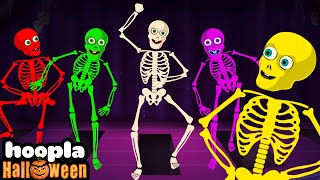 Crazy Skeleton Dance 💀 Kids Halloween Music 🎵 Hoopla Halloween [upl. by Vitus]