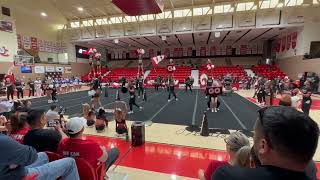 Navarro College Cheer Game Day Daytona showcase 2023 [upl. by Assiruam286]