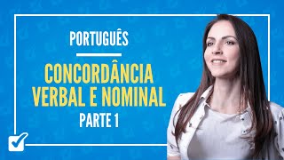 09 Aula de Concordância Verbal e Nominal Português  Parte 1 [upl. by Aisad]