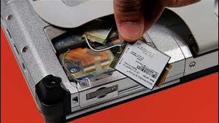 How to replace the Panasonic Toughbook CFC2 WWAN Card [upl. by Whyte]