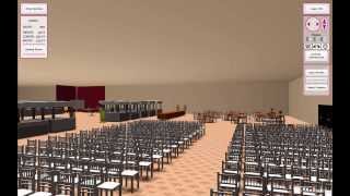 3D Event Designer Software First Person View [upl. by Otanutrof]