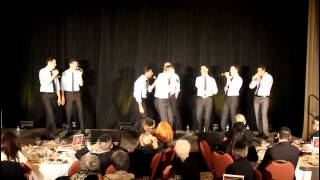 The Maccabeats perform at Ottawa Chabad Dinner [upl. by Lennaj]