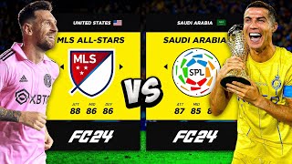 MLS AllStars vs Saudi League AllStars [upl. by Ahsimin]