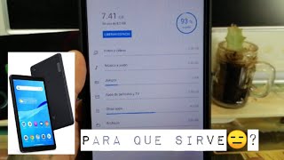 Tablet Lenovo Tab M7 TB7305f Mi opinión para que sirve [upl. by Ennaeed]