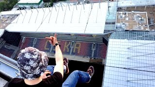 The roofing of Spartak fans at the new cska stadium BLOCK MAYHEM [upl. by Enoitna]