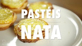 Como Fazer Pastéis de Nata Pastel de Belém l Receita Portuguesa [upl. by Yvonne]