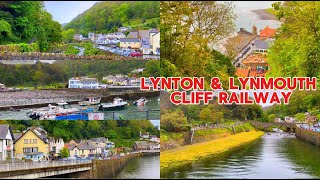 Travel Vlog  Lynton amp Lynmouth Cliff Railway Devon UK 🇬🇧 [upl. by Nabatse]