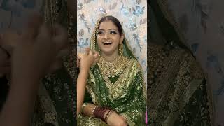 Nikkah bridal makeup’s tutorial subscribe makeuptutorial humzaanushavlog [upl. by Evadnee271]