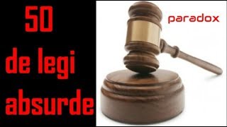 50 legi absurde din america [upl. by Jain]