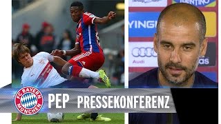 Pep Guardiola  Pressekonferenz vor Stuttgart [upl. by Sergo]