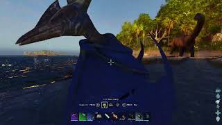 ARK Survival Ascended  Ep29  Finishing the Water Pen [upl. by Dnalevelc]