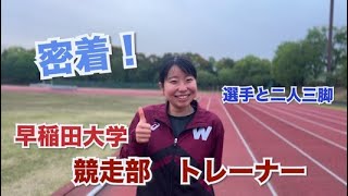 【早稲田大学競走部】密着！学生トレーナー紹介 [upl. by Nawed295]