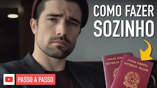 Cidadania Italiana Na Itália Passo A Passo  Faça Sozinho  Sem Assessoria [upl. by Blasius]