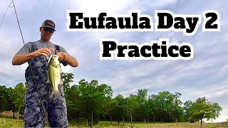 Eufaula Day 2 Practice Its getting interesting and harder [upl. by Moreville284]