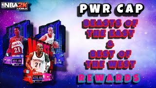 Completed PWR Cap Event Gameplay With Wilkins Allen Garnett And H2H Packs In NBA 2K Mobile [upl. by Aicinat]