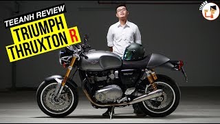 TEEANH REVIEW 30 TRIUMPH THRUXTON R  DUY NHẤT LĂN BÁNH TẠI HÀ NỘI GIÁ BÁN HƠN NỬA TỶ ĐỒNG [upl. by Alenairam]