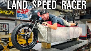 We Built a 100 MPH “Mini” Bike to go Land Speed Racing [upl. by Yatnoj220]