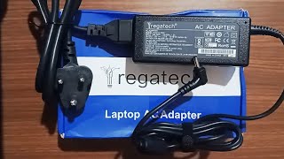 Asus Laptop Adapter Unboxing  Regatech Laptop Charger Adapter  Laptop Charging Adapter Review [upl. by Louisa]