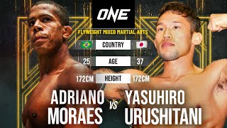 Adriano Moraes vs Yasuhiro Urushitani  Full Fight From The Archives [upl. by Attiuqahs]