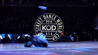 KOD World Cup 2016 Final  BBOY BREAKING  TEAM FRANCE AND TEAM KOREA [upl. by Sokem]