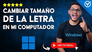 Cómo CAMBIAR EL TAMAÑO DE LA LETRA de mi PC con Windows 10  ​🔠​ Agrandar o Disminuir Fuente ​🔠 [upl. by Resee566]