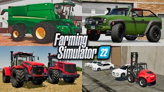 FSNews amp New Mods  CM’s S600 Thunder 4x4 Car Production amp More  Farming Simulator 22 [upl. by Katey]