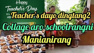 Dingtang dingtang skulrango aro Collage o Teachers Dayko manianga [upl. by Ardra]