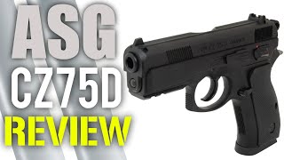 ASG CZ75D Compact Review [upl. by Ahsenrat]