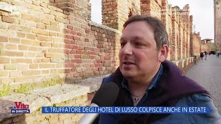 Il truffatore degli hotel di lusso colpisce anche in estate  La Vita in diretta  09092024 [upl. by Morganica489]