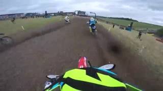 GoPro Gautier Paulin FIM MXGP 2016 RD11 Matterley Basin United Kingdom Moto 1 [upl. by Hollis]