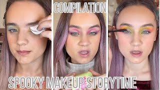 SCARY MAKEUP STORYTIME COMPILATION OF SCARY MAKEUP VIDEOS JULY 2024 SPOOKY MAKEUP STORY NATALIE JADE [upl. by Jeanette]