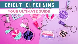 Cricut Keychains Ultimate Guide to Vinyl Acrylic Keychains [upl. by Edmund74]